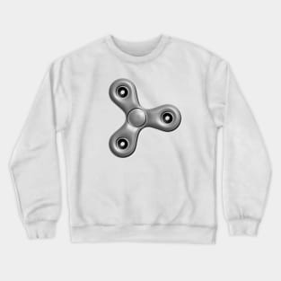 Fidget Spinner - Metallic 3D Crewneck Sweatshirt